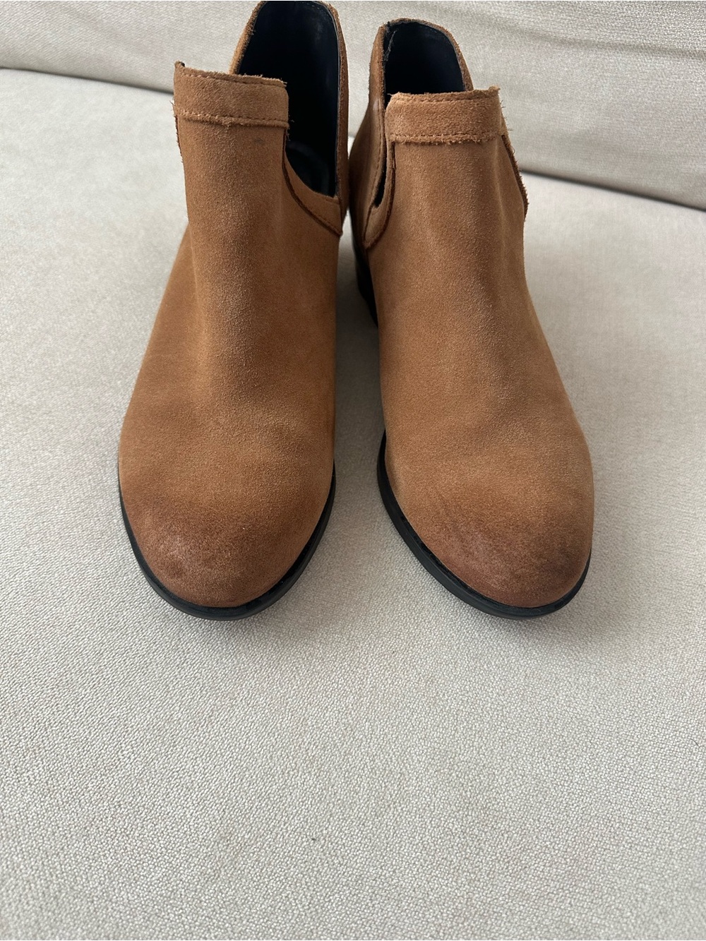 Sorel Camel Suede Lolla Cut Out Bootie - Picture 4 of 10